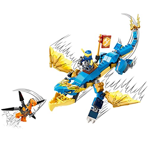 LEGO NINJAGO Jay’s Thunder Dragon EVO 71760 Building Kit U4039