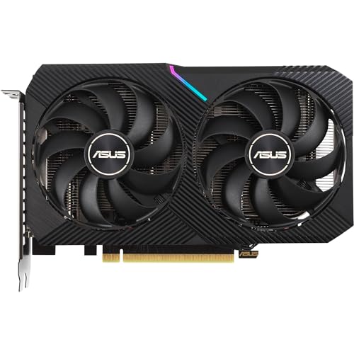 ASUS Dual NVIDIA GeForce RTX 3050 6GB OC Edition Gaming Graphics Card B93321