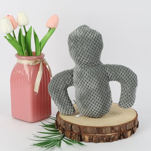Gorilla Tag Plush Stuffed Animal Gray N58060