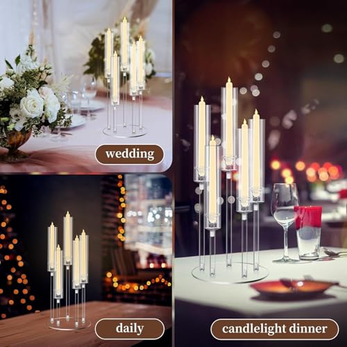 Black Candelabra Centerpieces for Wedding Table Decor 35in E5601