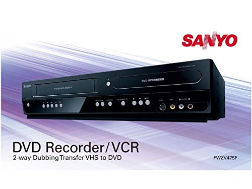 Sanyo DVD Recorder/VCR Combo 2-Way Recording L514144