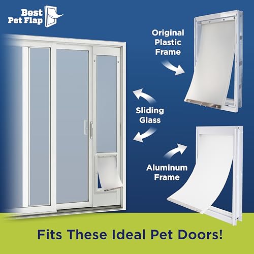XL Replacement Dog Door Flap Compatible with Ideal Pet Products Designer Series 10.5" x 15" S84883