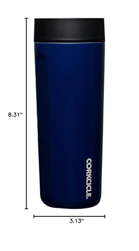 Corkcicle Commuter Cup Travel Mug Insulated Coffee Mug with Lid 17 oz Dragonfly J36810