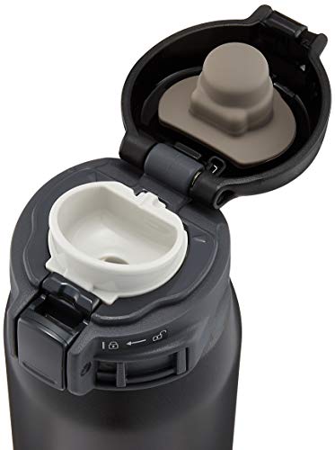 Zojirushi SM-SA60BA Stainless Steel Vacuum Insulated Mug, 20 oz, Black M947
