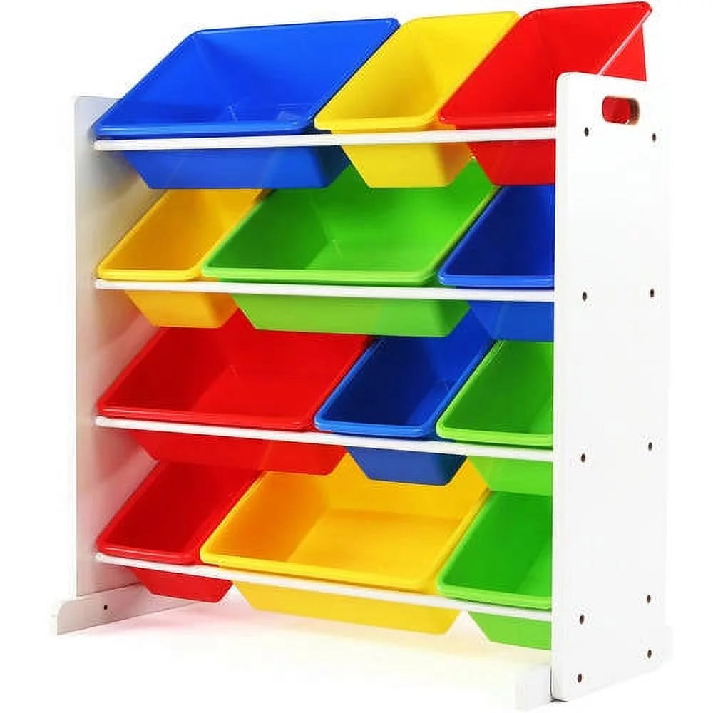 Tot Tutors Summit Kids Toy Storage Organizer with 12 Bins M89807