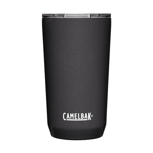 CamelBak Horizon 16oz Insulated Stainless Steel Tumbler with Tri-Mode Lid, Black S962379