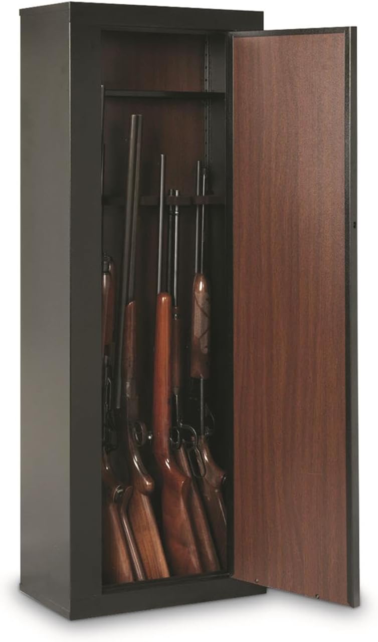 American Furniture Classics 10 Gun Metal Cabinet V553