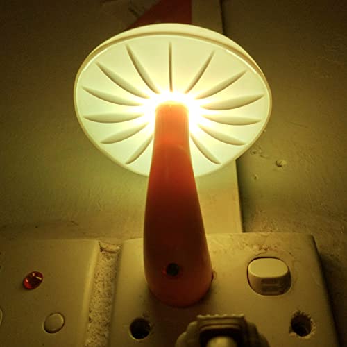 AUSAYE 5Pack Sensor LED Night Light Plug in Mushroom Lamp for Bedroom G797882