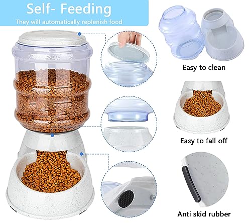 Automatic Dog Feeder for Large Dogs, 3 Gallon Gravity Dispenser H4633