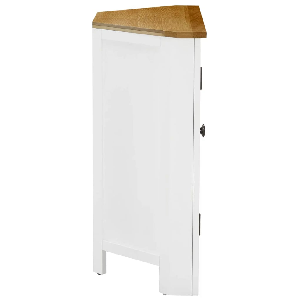 Corner Cabinet Solid Oak Wood X778