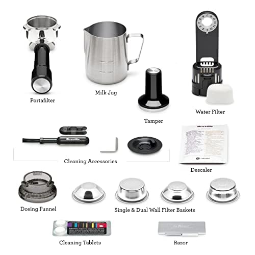 Breville Barista Pro Espresso Machine BES878BTR, Black Truffle B547