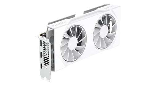 XFX Swift AMD Radeon RX 9060 XT OC White Gaming Edition 8GB GDDR6 A4072