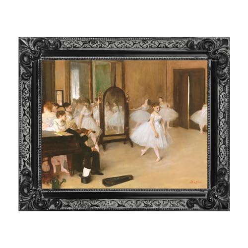 12x16 Wood Canvas Frame Gothic Ornate Black for Wall Art D3778