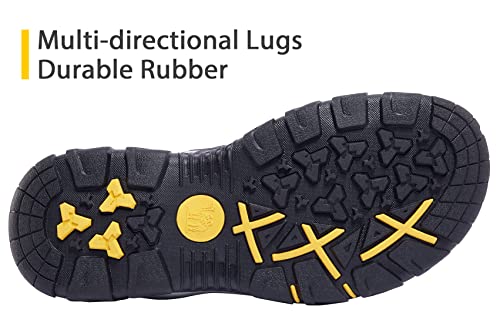 CAMEL CROWN Men's Waterproof Closed Toe Hiking Sandals K4443