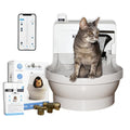 CatGenie A.I. Deluxe Self-Cleaning, Fully-Flushing, Automatic Cat Litter Box-New