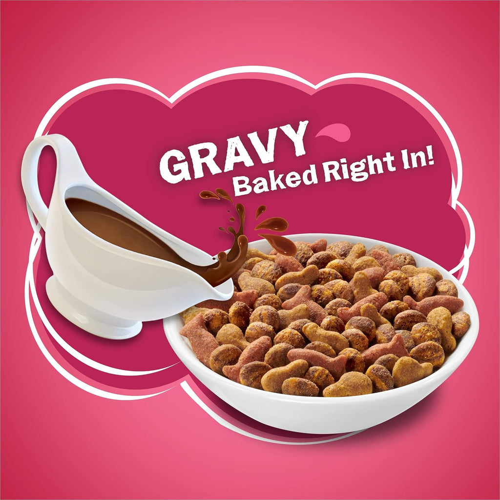Gravy Swirlers Dry Cat Food, 3.15 lb Bag H336345