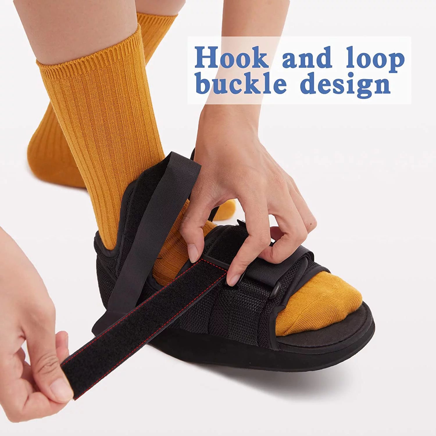Post-op Healing Shoe with Heel Wedge for Foot Wounds (Large) O836