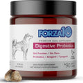 Forza10 Dog Probiotics and Digestive Enzymes Chews Supplements, Duck Flavor Probiotics for Dogs Digestive Health and Gut, Pet Probiotics for Dogs with Diarrhea, Dog Gas Relief, Upset Stomach, 90 Ct.