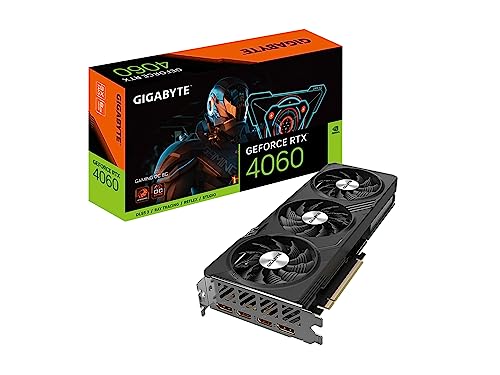 GIGABYTE GeForce RTX 5060 Gaming OC 8G Graphics Card, 8GB GDDR7, WINDFORCE Cooling M838