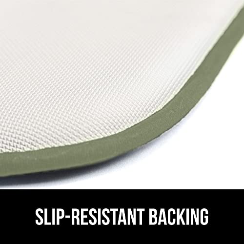 GORILLA GRIP Slip Resistant Chair Cushions, Memory Foam, Set of 2, Beige W525