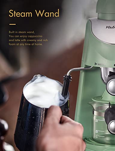 Yabano Espresso Machine 3.5Bar with Milk Frother J760