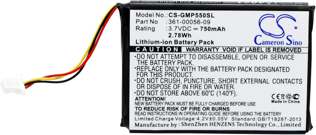 XPS Replacement Battery for Garmin Pro 550 Receiver M57180