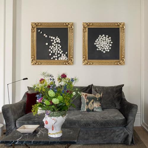 12x16 Wood Canvas Frame Gothic Ornate Black for Wall Art D3778