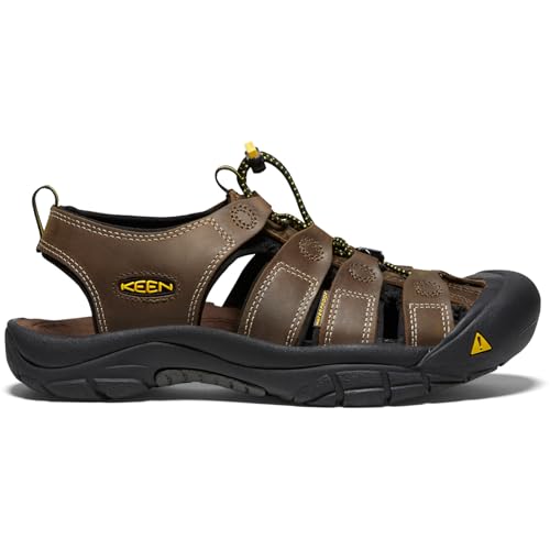 KEEN Men's Newport Closed Toe Leather Water Sandals A16985