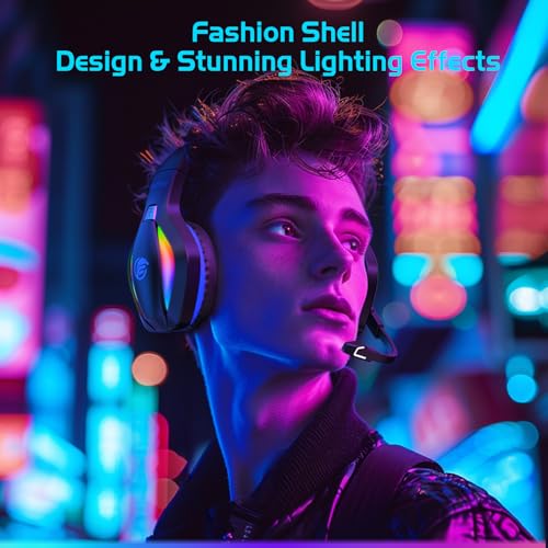 FC100 Wireless Gaming Headset with Microphone for PS5, PS4, PC, Mac, Switch P7184