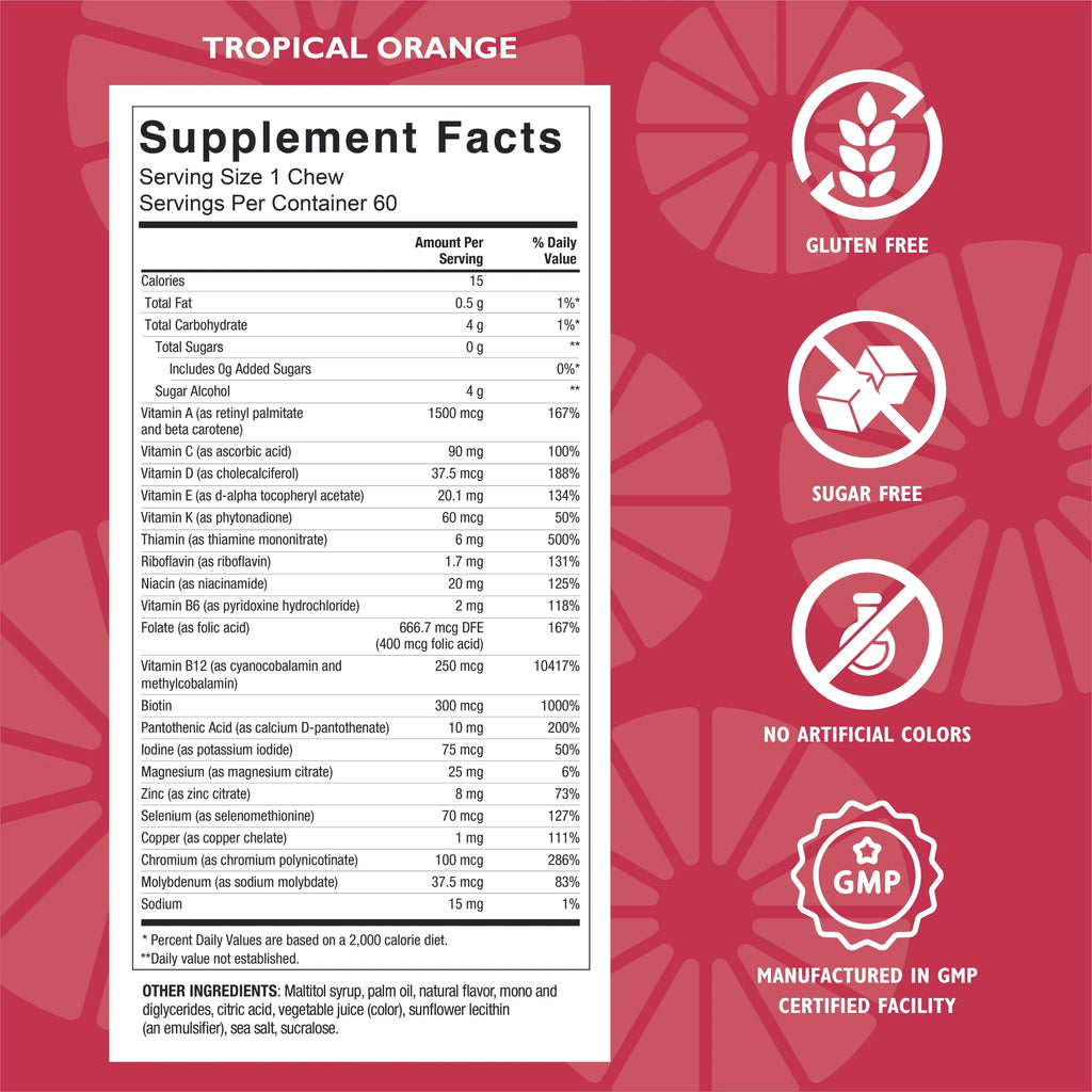 Celebrate Vitamins Bariatric Multivitamin Soft Chews, 180 Count L553