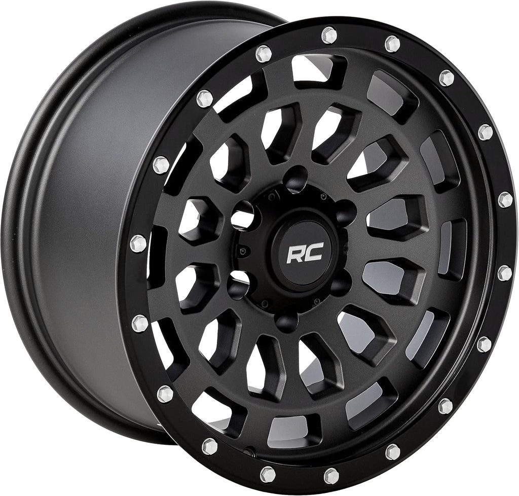Rough Country 87 Series One-Piece 17x8.5 6x5.5 Gray/Black Wheel - 87170912G