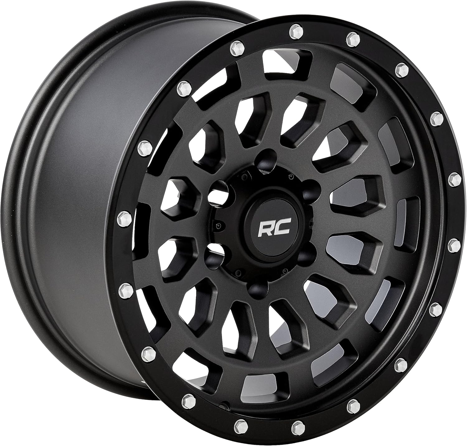 Rough Country 87 Series One-Piece 17x8.5 6x5.5 Gray/Black Wheel - 87170912G