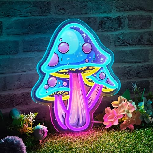Dimmable Mushroom Neon Sign for Wall Decor Z22083