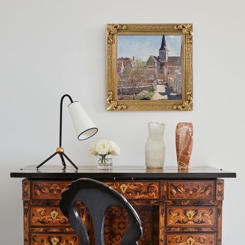 12x16 Wood Canvas Frame Gothic Ornate Black for Wall Art D3778