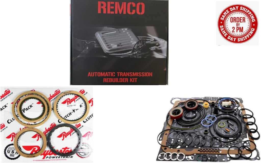 4L65E 4L60E (04-UP) Transmission Banner Kit with Overhaul Kit and Raybestos Clutches O63388