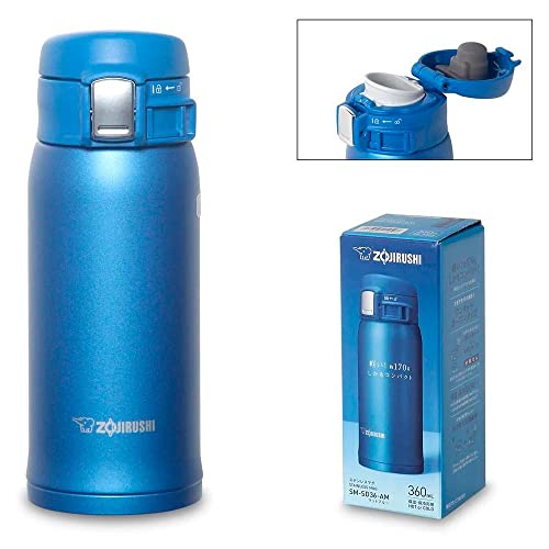 Zojirushi SM-SA60BA Stainless Steel Vacuum Insulated Mug, 20 oz, Black M947