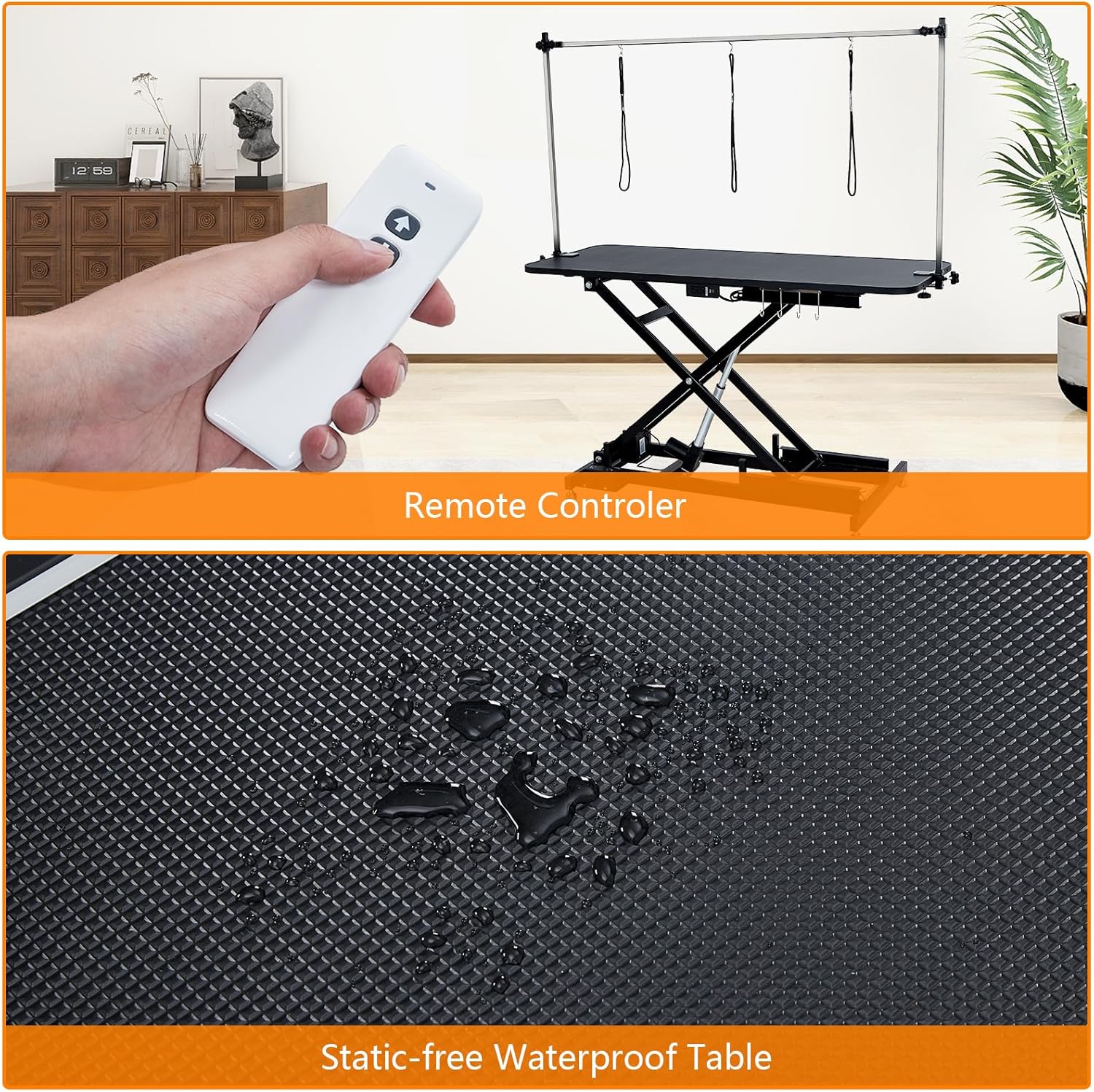 Hydraulic Dog Grooming Table for Pet, Heavy Duty, 350Lbs Capacity T285295