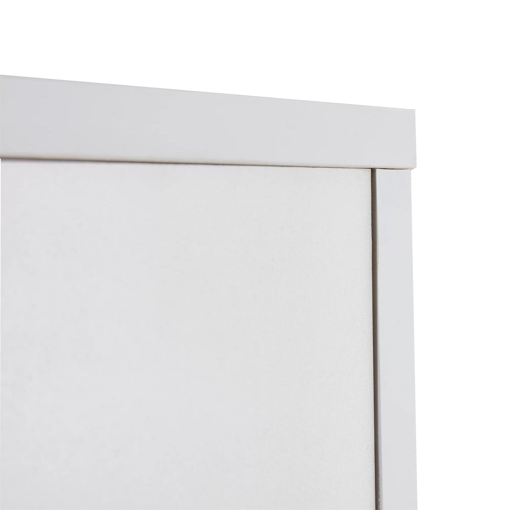 Over The Toilet Bathroom Shelf Cabinet Organizer, White O7151