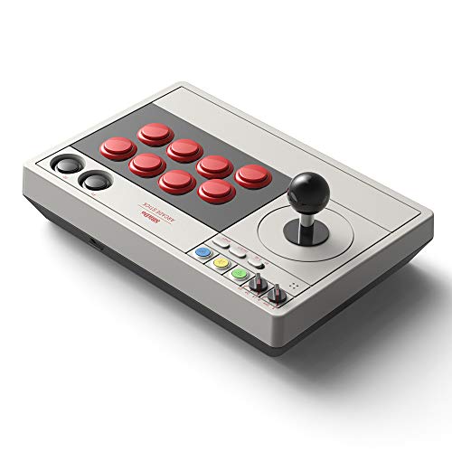 8Bitdo Arcade Stick for Switch & Windows, Wireless Bluetooth, 2.4G and Wired H47331