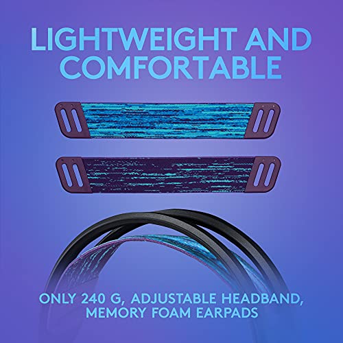 Logitech G535 Lightspeed Wireless Gaming Headset - Black D851