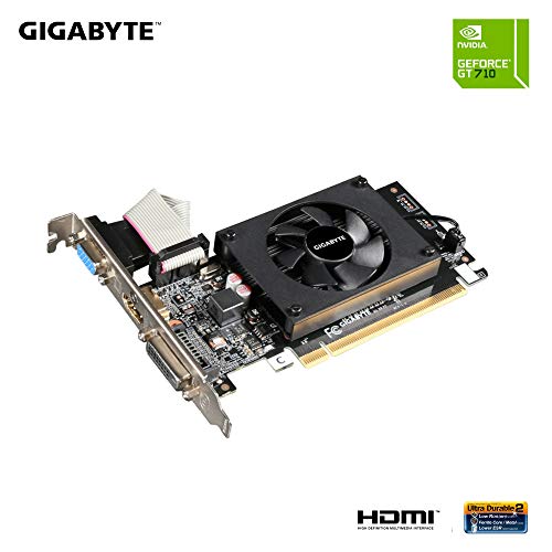 GIGABYTE GV-N710D3-2GL REV2.0 2GB DDR3 Video Graphics Card Q56226
