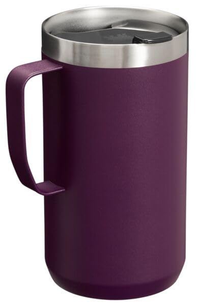Stanley Stay-Hot Camp Mug 24 oz Insulated Stainless Steel with Press Fit Lid H517013
