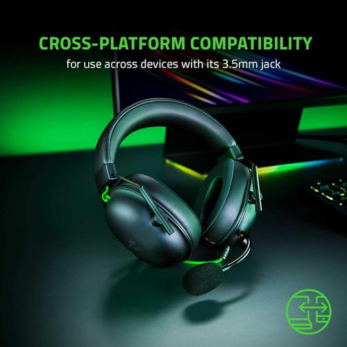 Razer BlackShark V2 X Gaming Headset 7.1 Surround Sound for PC, PS4, PS5, Switch F1650