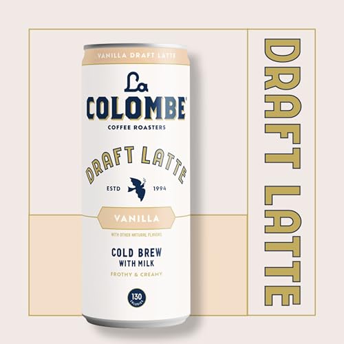 La Colombe Triple Draft Latte, 11 fl oz Cans (Pack of 12) P8483