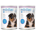 Pet-Ag Esbilac Puppy Milk Replacer Powder - 12 oz, Pack of 2 - Powdered Puppy Formula with Prebiotics, Probiotics & Vitamins for Puppies Newborn to Six Weeks Old - Easy to Digest