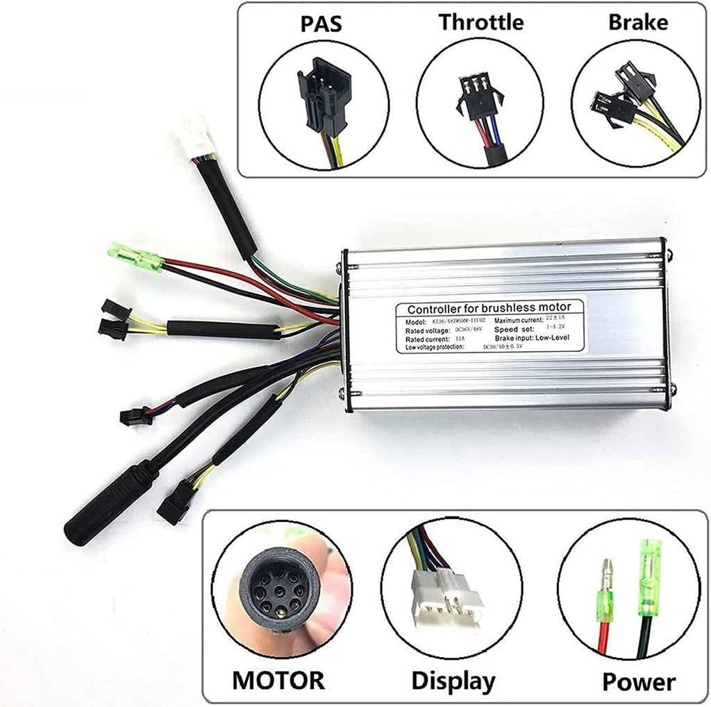 Ebike Conversion Kit 26" Rear Wheel 48V 500W Hub Motor for Mountain Bike V99649