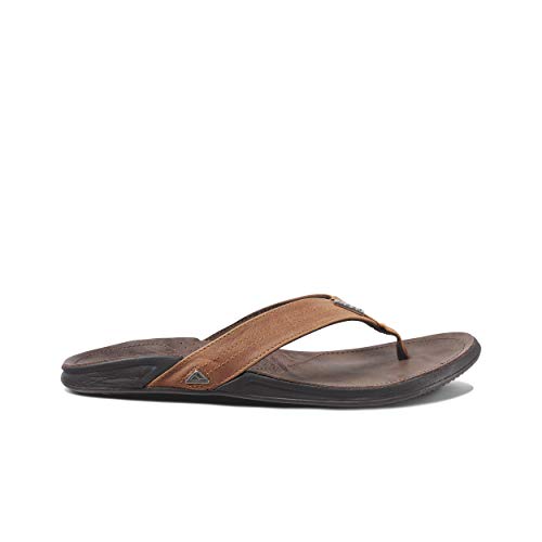 REEF J-Bay III Men's Full Grain Leather Flip Flop Q2986