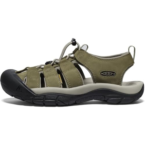 KEEN Men's Newport Closed Toe Leather Water Sandals A16985