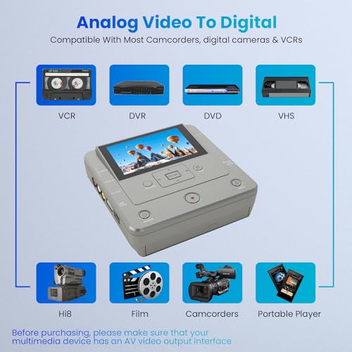 VHS to DVD Recorder with WiFi, USB, SD and HDD Support D177135