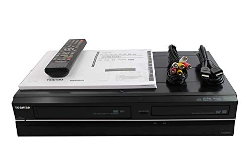 Toshiba VHS to DVD Recorder VCR Combo with Remote, HDMI (Renewed) I721797